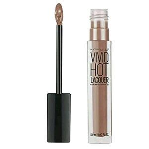 Lot of 2 Maybelline Color Sensational Vivid Hot Lacquer Lip Gloss Unreal 64